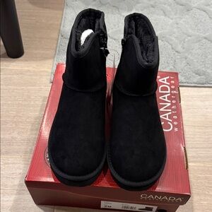 CANADA Weather Gear Women's Black Winter Boots